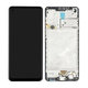 Samsung Galaxy A21s A217F - LCD Displej + Dotykové Sklo + Rám (Black) - GH82-22988A, GH82-23137A , GH82-24641A, GH82-24642A, GH82-23089A Genuine Service Pack