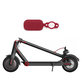 Xiaomi Mi Electric Scooter 1S, 2 M365, Essential, Pro, Pro 2 - Gumená Krytka Nabíjacieho Konektora (Red)
