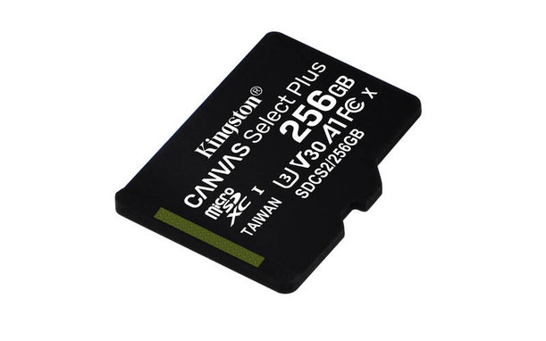 Kingston - MicroSDXC Pamäťová Karta Canvas Select Plus 256 GB