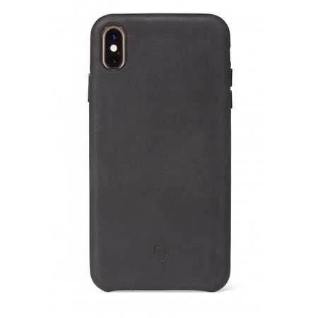 Decoded Leather Case kožené puzdro pre iPhone XS Max, čierne