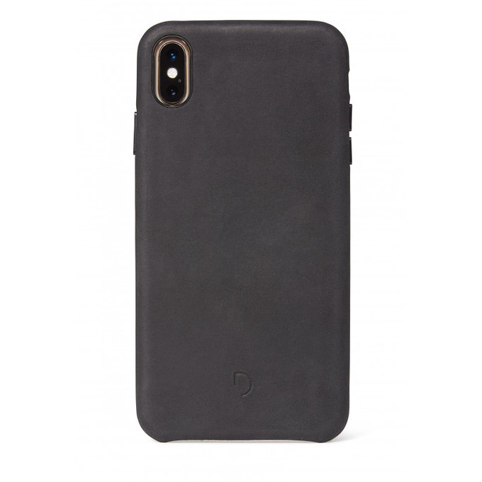 Decoded Leather Case kožené puzdro pre iPhone XS Max, čierne