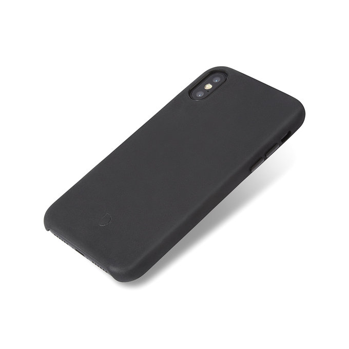 Decoded Leather Case kožené puzdro pre iPhone XS Max, čierne