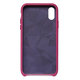 Decoded Leather Back Cover kožené puzdro pre iPhone XR, ružové