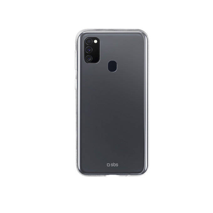 SBS - Puzdro Skinny pre Samsung Galaxy M21, transparentná
