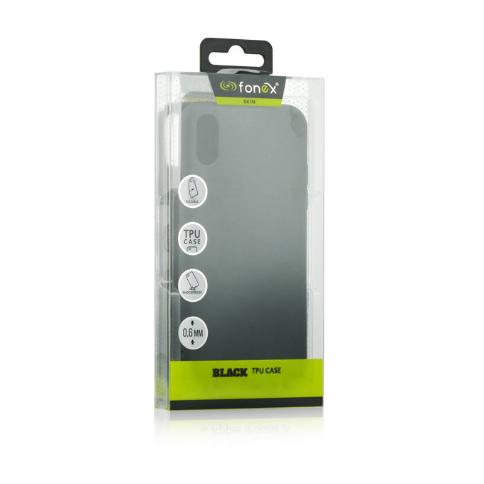 Fonex - Puzdro TPU pre iPhone 7, 8, SE 2020 a SE 2022, čierna