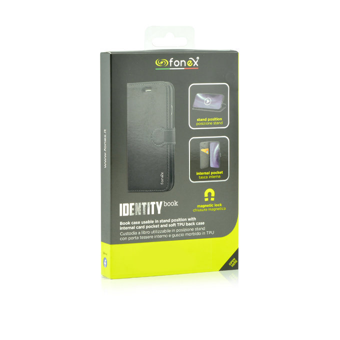 Fonex - Puzdro Book Identity pre Huawei P30 Pro, čierna