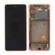 Samsung Galaxy S20 FE G780F - LCD Displej + Dotykové Sklo + Rám (Cloud Orange) - GH82-24219F, GH82-31328F, GH82-31329F, GH82-24220F Genuine Service Pack
