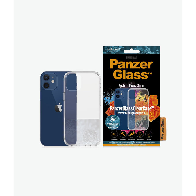 PanzerGlass - Puzdro ClearCase pre iPhone 12 mini, transparent