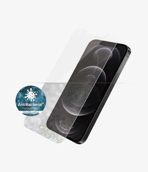 PanzerGlass - Tvrdené Sklo Standard Fit AB pre iPhone 12 a 12 Pro, transparentná
