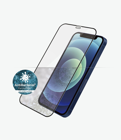 PanzerGlass - Tvrdené Sklo Case Friendly AB pre iPhone 12 mini, čierna