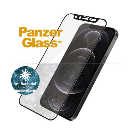 PanzerGlass - Tvrdené sklo Case Friendly CamSlider Swarovski AB pre iPhone 12/12 Pro, čierna