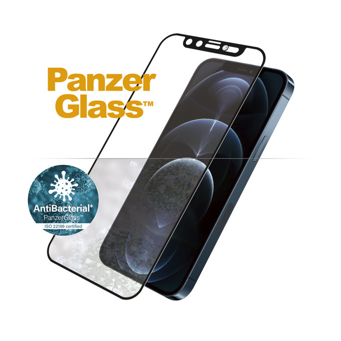 PanzerGlass - Tvrdené sklo Case Friendly CamSlider Swarovski AB pre iPhone 12 Pro Max, čierna