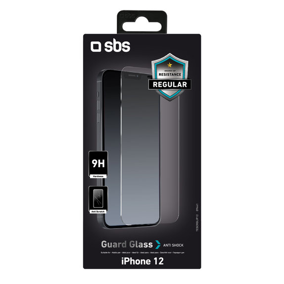 SBS - Tvrdené Sklo pre iPhone 12 mini, transparentná