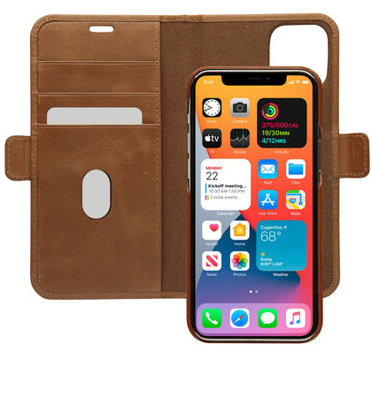 dbramante1928 - Kožené puzdro Lynge pre iPhone 12 Pro Max, tan