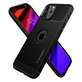 Spigen - Puzdro Rugged Armor pre iPhone 12 a 12 Pro, čierna