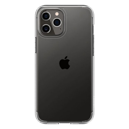 Spigen - Puzdro Ultra Hybrid pre iPhone 12 a 12 Pro, transparentná