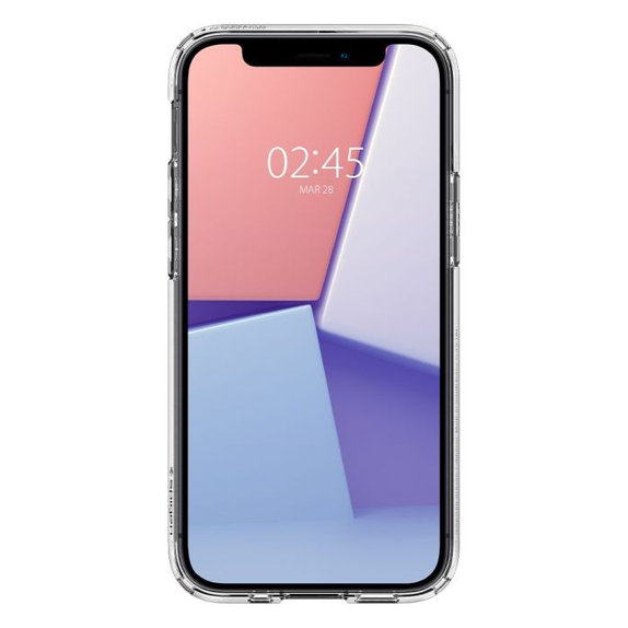Spigen - Puzdro Ultra Hybrid pre iPhone 12 mini, transparentná