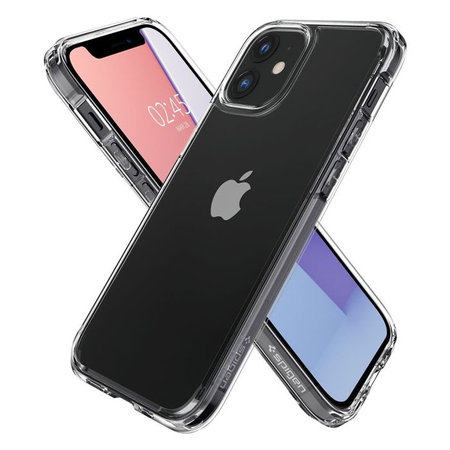 Spigen - Puzdro Ultra Hybrid pre iPhone 12 mini, transparentná