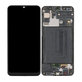 Samsung Galaxy A30s A307F - LCD Displej + Dotykové Sklo + Rám (Prism Crush Black) OLED