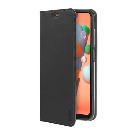 SBS - Puzdro Book Wallet Lite pre Samsung Galaxy A12, čierna