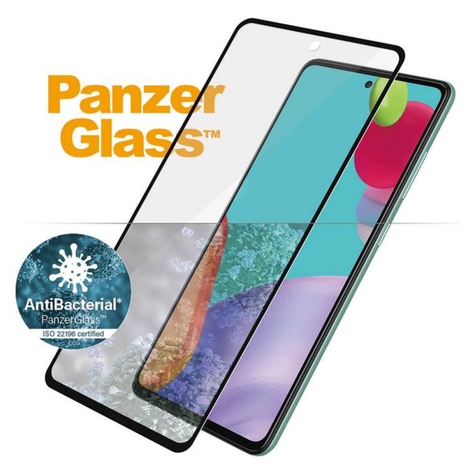 PanzerGlass - Tvrdené Sklo Case Friendly AB pre Samsung Galaxy A52, A52 5G, A52s a A53 5G, čierna