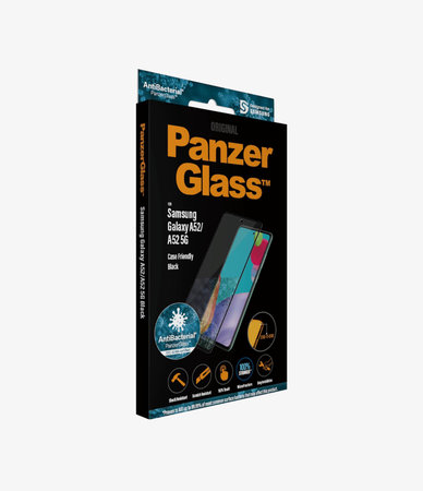 PanzerGlass - Tvrdené Sklo Case Friendly AB pre Samsung Galaxy A52, A52 5G, A52s a A53 5G, čierna