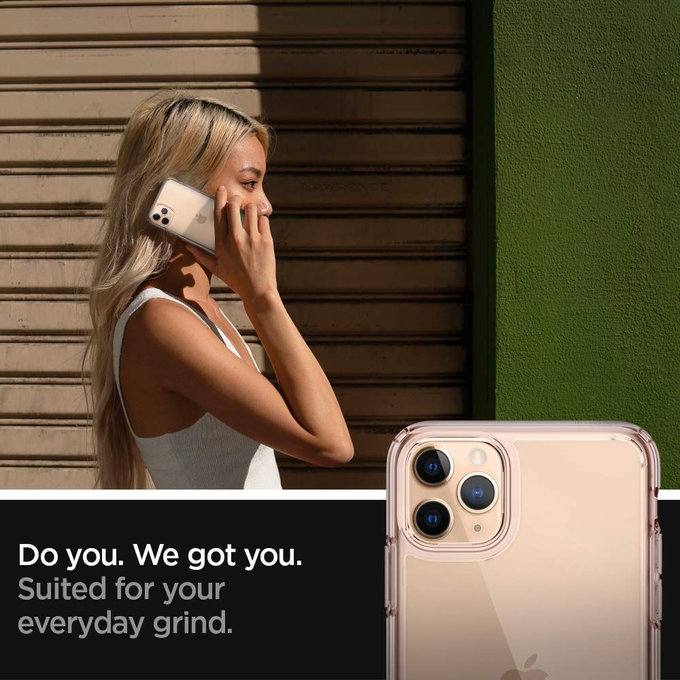 Spigen - Puzdro Ultra Hybrid pre iPhone 11 Pro, ružová