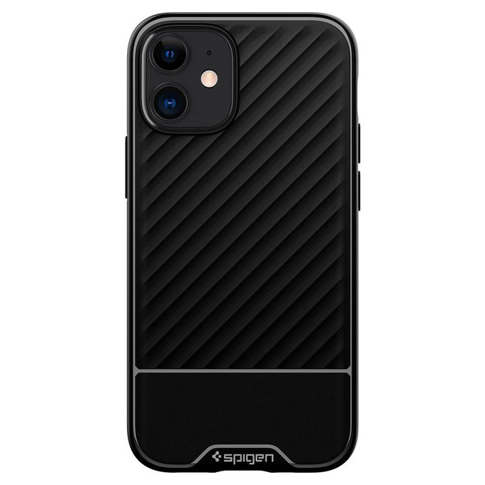 Spigen - Puzdro Core Armor pre iPhone 12 mini, čierna
