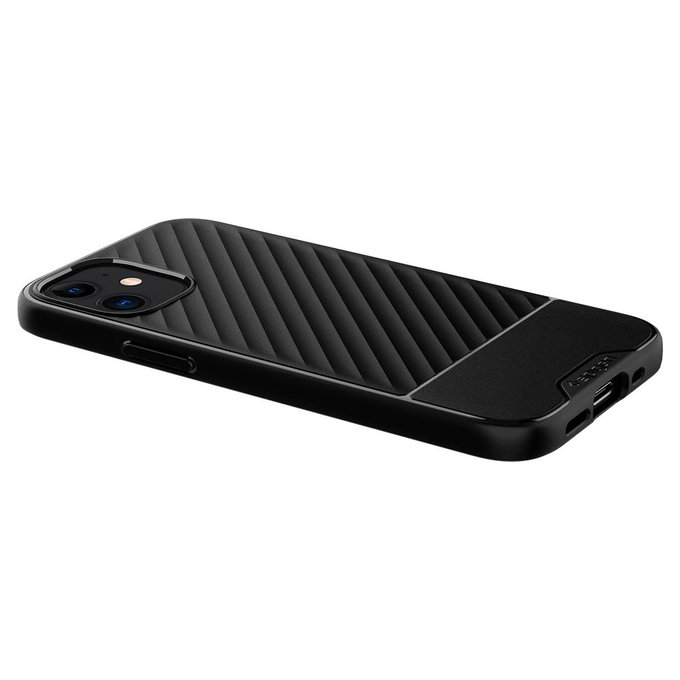 Spigen - Puzdro Core Armor pre iPhone 12 mini, čierna