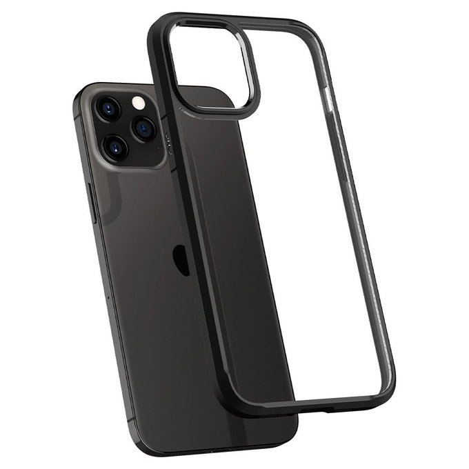 Spigen - Puzdro Ultra Hybrid pre iPhone 12 Pro Max, čierna