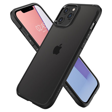 Spigen - Puzdro Ultra Hybrid pre iPhone 12 Pro Max, čierna