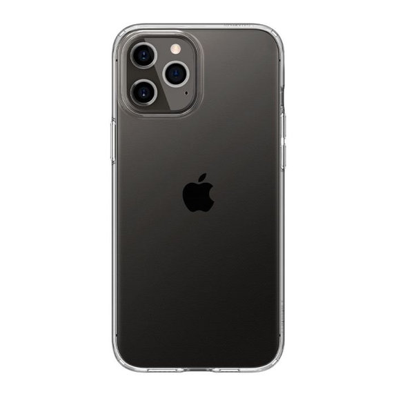 Spigen - Puzdro Liquid Crystal pre iPhone 12 a 12 Pro, Crystal Clear