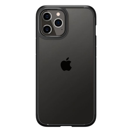 Spigen - Puzdro Ultra Hybrid pre iPhone 12 a 12 Pro, čierna