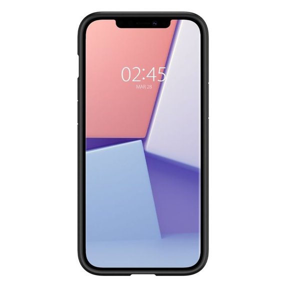 Spigen - Puzdro Ultra Hybrid pre iPhone 12 a 12 Pro, čierna