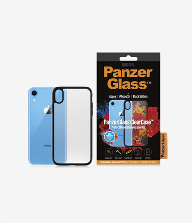 PanzerGlass - Puzdro ClearCase pre iPhone XR, black