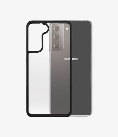 PanzerGlass - Puzdro ClearCase AB pre Samsung Galaxy S21, čierna