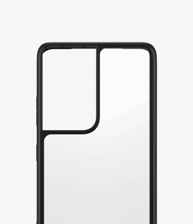 PanzerGlass - Puzdro ClearCase AB pre Samsung Galaxy S21 Ultra, čierna
