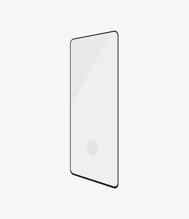 PanzerGlass - Tvrdené Sklo Case Friendly AB pre Samsung Galaxy S21+, Fingerprint komp., čierna