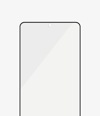 PanzerGlass - Tvrdené Sklo Case Friendly AB pre Samsung Galaxy S21+, Fingerprint komp., čierna