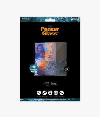 PanzerGlass - Tvrdené sklo Case Friendly SMAPP pre Samsung Galaxy Tab S7+, číra