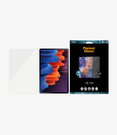 PanzerGlass - Tvrdené sklo Case Friendly SMAPP pre Samsung Galaxy Tab S7+, číra