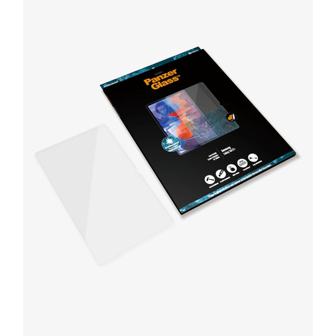 PanzerGlass - Tvrdené sklo Case Friendly SMAPP pre Samsung Galaxy Tab S7+, číra