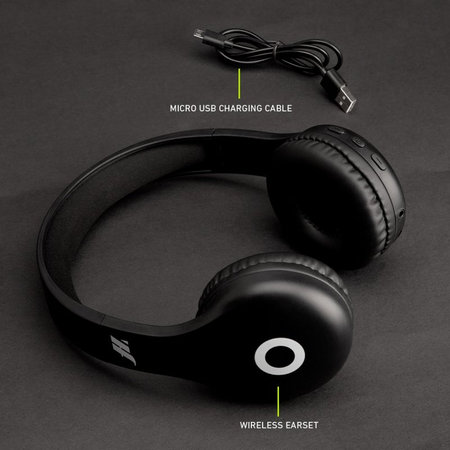 SBS Music Hero - Stereo bezdrôtové slúchadlá s mikrofónom, čierna