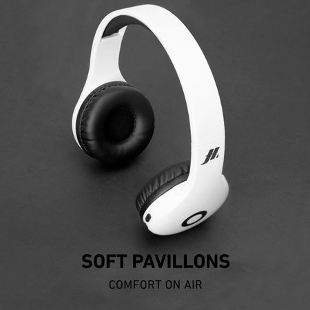 SBS - Bezdrôtové Slúchadlá s Mikrofónom, white