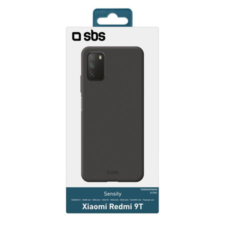 SBS - Puzdro Sensity pre Xiaomi Redmi 9T, čierna