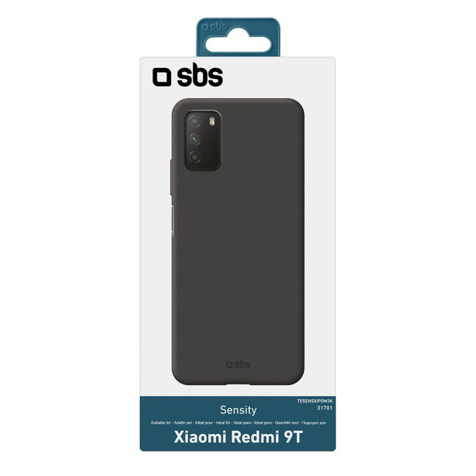 SBS - Puzdro Sensity pre Xiaomi Redmi 9T, čierna