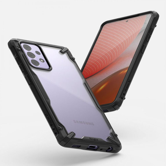 Ringke - Puzdro Fusion X pre Samsung Galaxy A72 5G, black