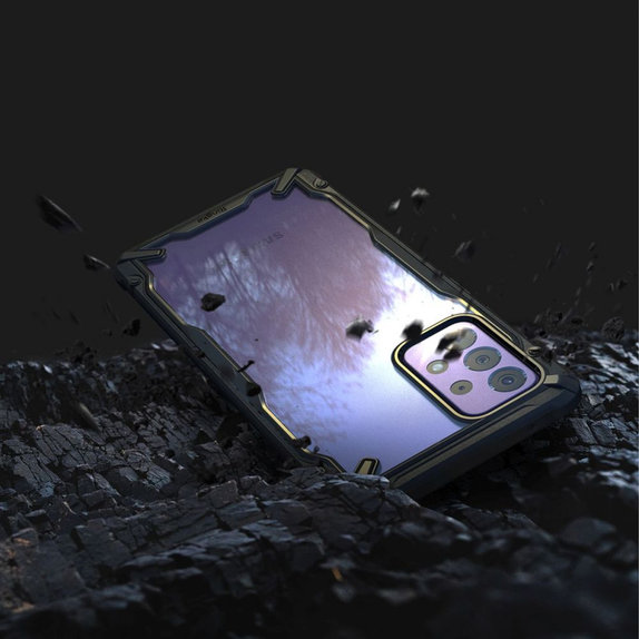 Ringke - Puzdro Fusion X pre Samsung Galaxy A72 5G, black