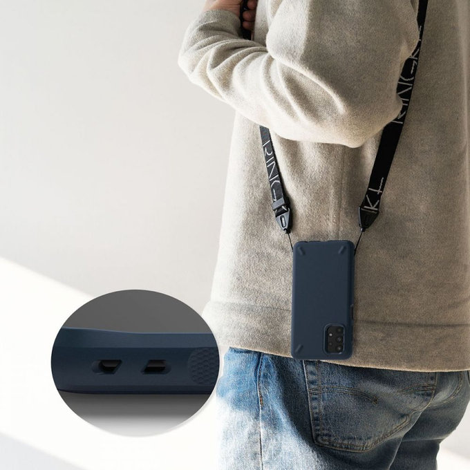 Ringke - Puzdro Onyx pre Samsung Galaxy A32 5G, modrá