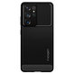 Spigen - Puzdro Rugged Armor pre Samsung Galaxy S21 Ultra, čierna